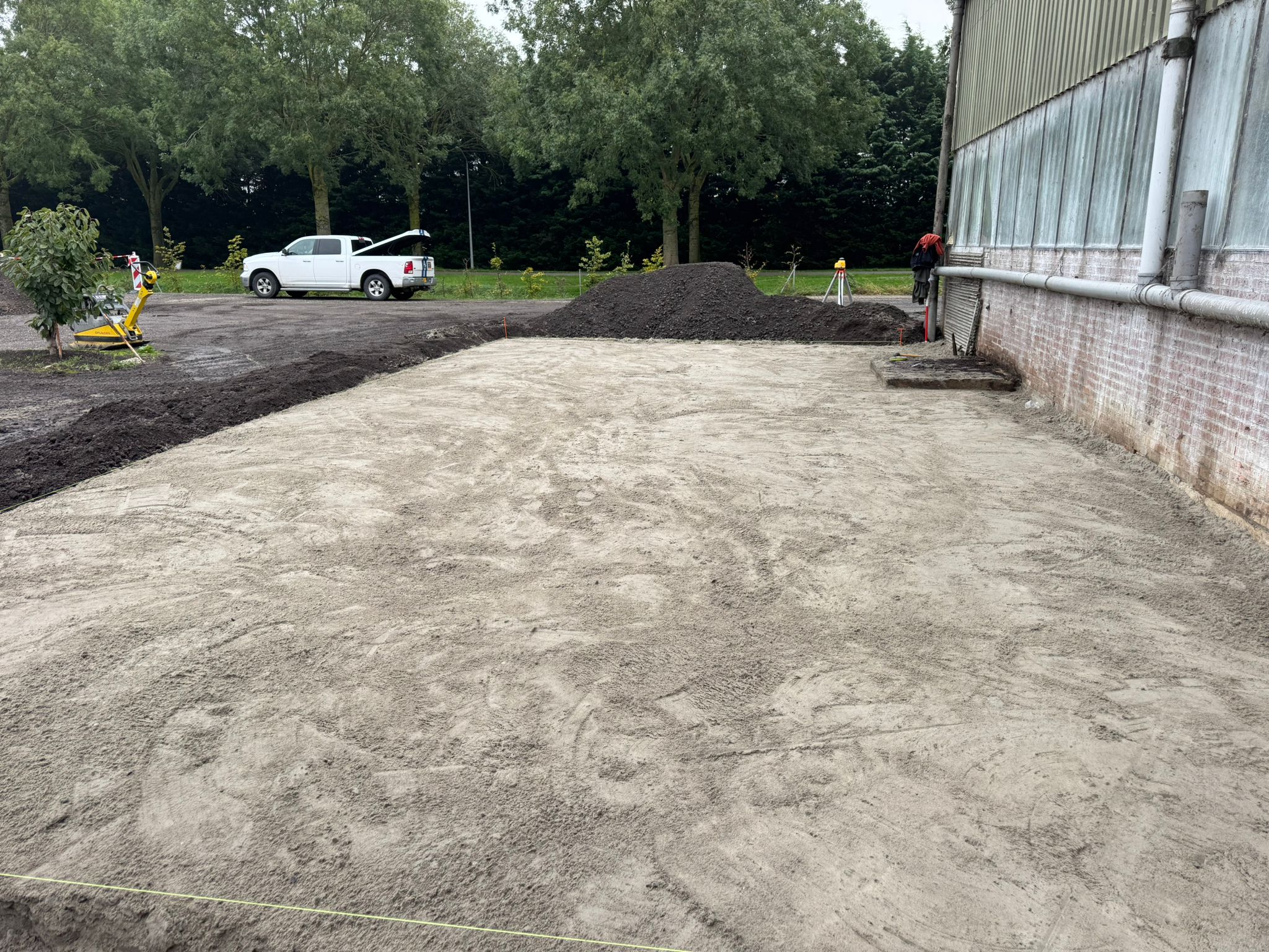 Terrein bouwrijp gemaakt